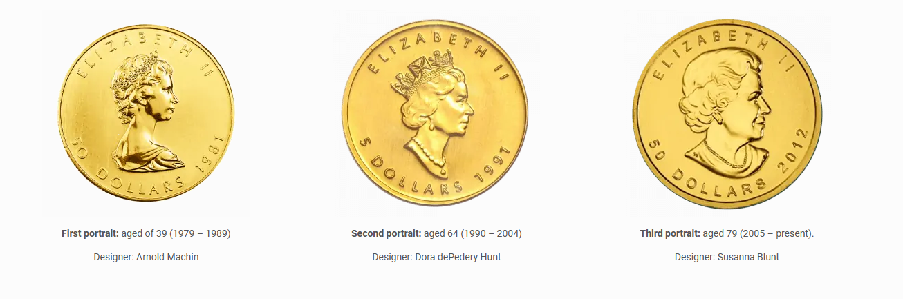 Maple obverse designs