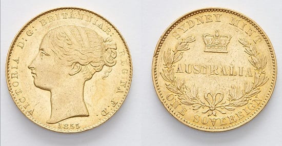 Difference between a Gold Sovereign and a Half Sovereign