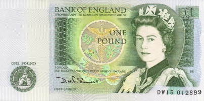 Original Pound Note