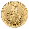 Black Bull Queen's Beast Gold 1oz