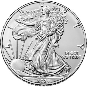 2020 1oz Silver Eagle coin