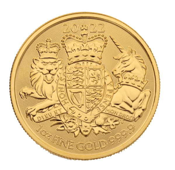 Royal Arms 1oz Gold Coin 2022