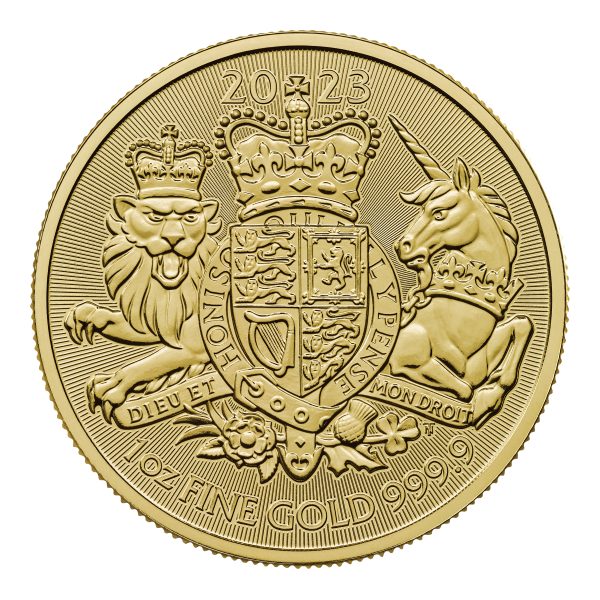 2023 royal arms gold coin