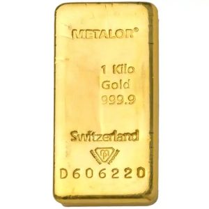 Metalor 1KG Gold Bars
