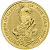 1oz Gold White Horse of Hanover Queen's Beast