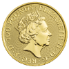 1oz Gold White Lion of Mortimer Queen's Beast