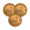 Best Value 1oz Gold Krugerrand 3 coin bundle