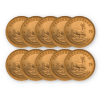 Best Value 1oz Gold Krugerrand 10 coin bundle