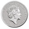 2oz Queen's Beasts Black Bull Silver Coin (2018)