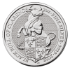 2oz Queen's Beasts Black Bull Silver Coin (2018)