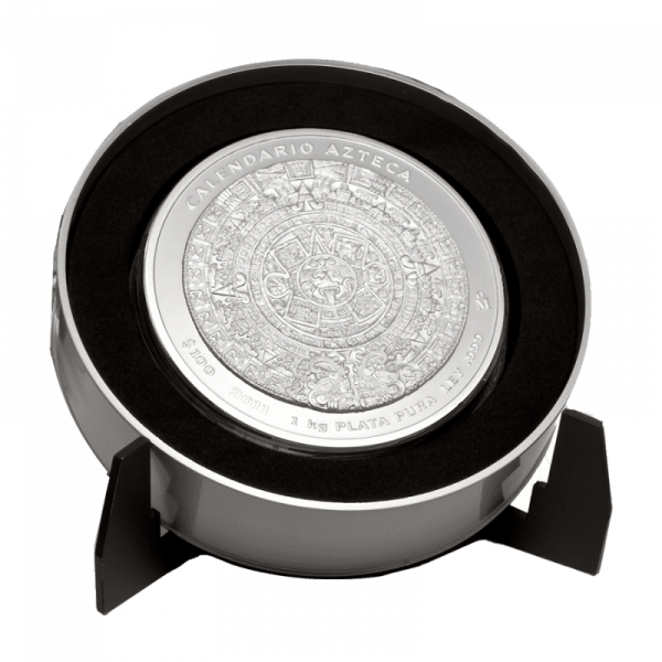 Aztec Calendar 1 Kilo Silver coin 2011