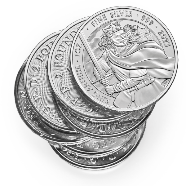 Silver coin prices are based on the silver spot price