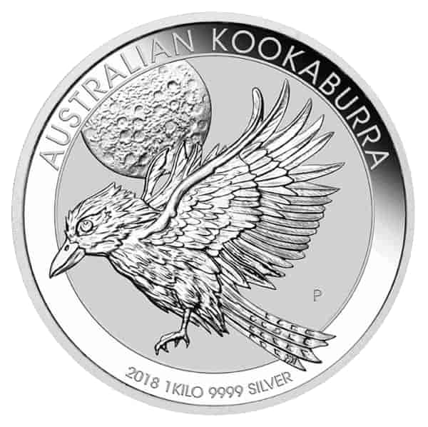 1KG Silver Kookaburra