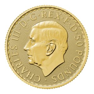 2023 King Charles III Britannia Half oz coin