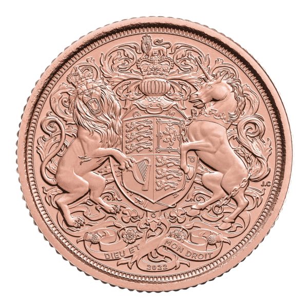 2022 Memorial Half Sovereign coin