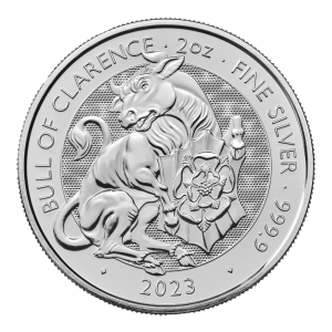 2023 Silver Tudor Beasts Bull of Clarence