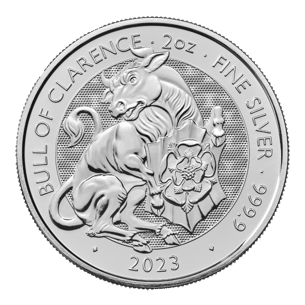 2023 Silver Tudor Beasts Bull of Clarence