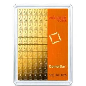 Valcambi 100g Gold CombiBar