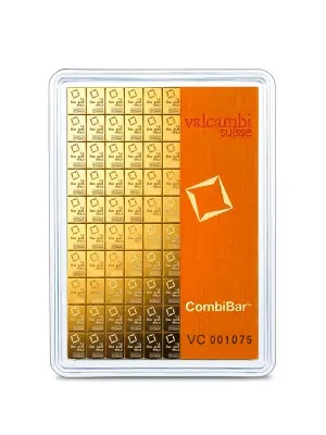 Valcambi 100g Gold CombiBar