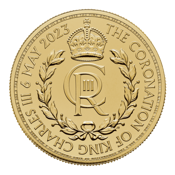 King Charles III 2023 Coronation Gold 1oz coin