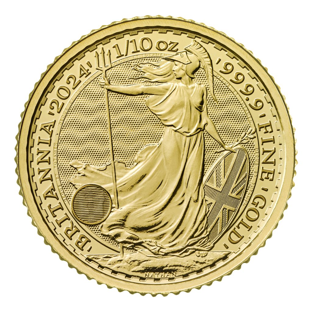 2024 King Charles III Gold Britannia 1oz Coin