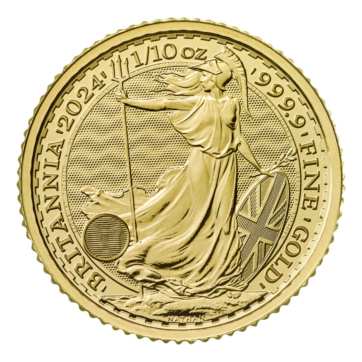 2024 King Charles III Gold Britannia 1oz Coin