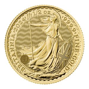 2024 King Charles III Britannia Half oz coin