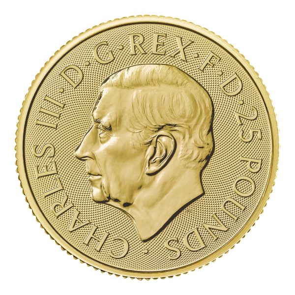 2024 King Charles III Britannia quarter ounce coin