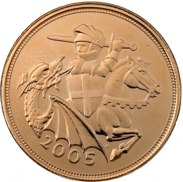 2005 Gold Sovereign