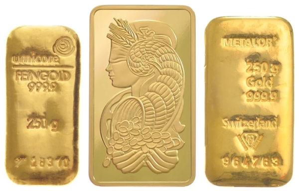 Best Value 250g gold bars