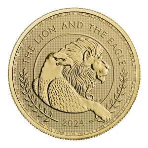 Lion and Eagle gold coin
