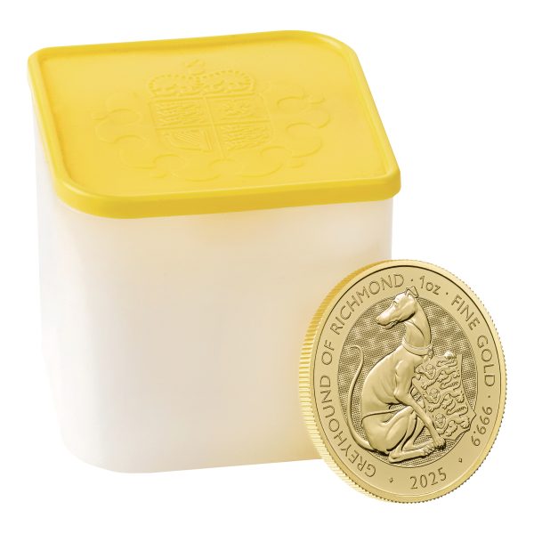 2025 Tudor Beasts Greyhound of Richmond 1oz Gold Coin