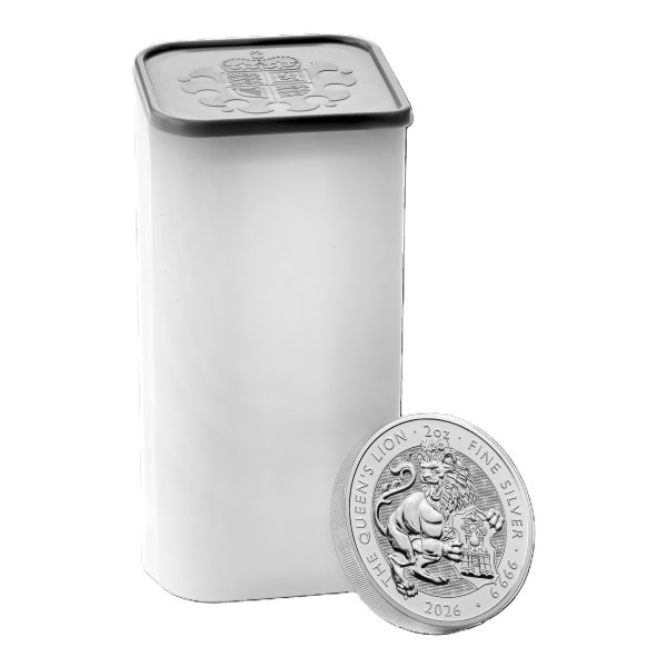 2026 Tudor Beasts Queen’s Lion 2oz Silver Coin