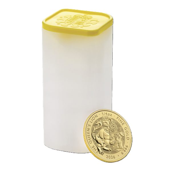 2026 Tudor Beasts Queen’s Lion 1/4oz Gold Coin