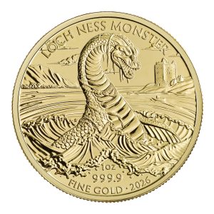 2026 Gold Loch Ness Monster coin