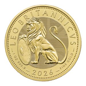 British Lion 2026 1oz gold coin