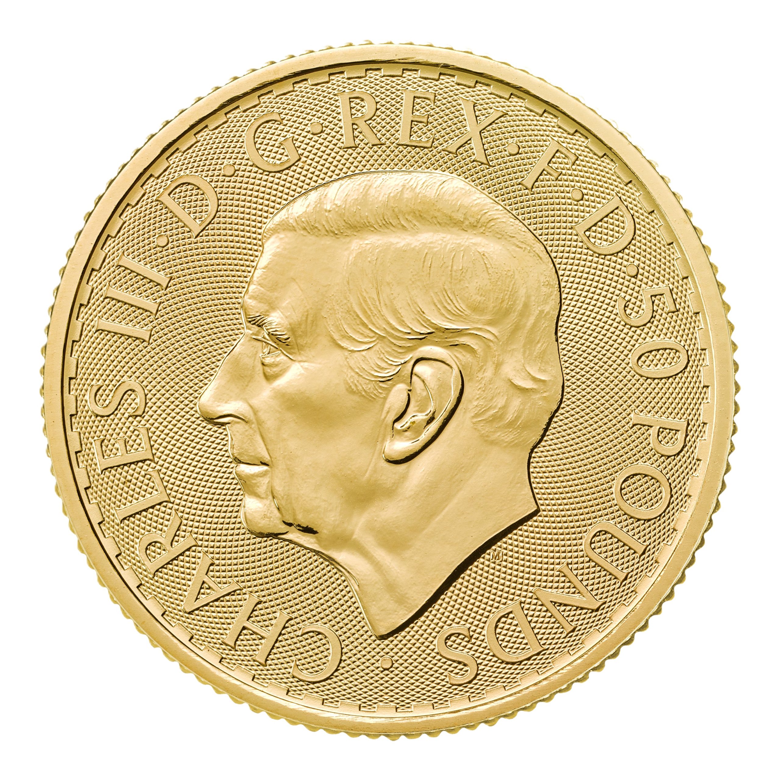 2027 1/2oz Gold Britannia Coin - 40th Anniversary