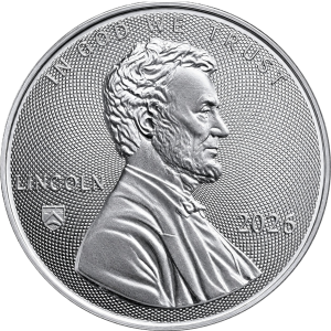 2026 Lincoln Eagle 0.5oz Silver Coin featuring Abraham Lincoln obverse