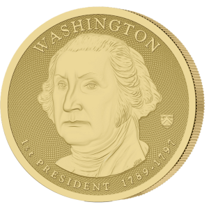 2026 Washington Eagle 0.25oz Gold Coin featuring George Washington