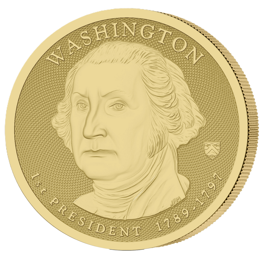 2026 Washington Eagle 0.25oz Gold Coin featuring George Washington